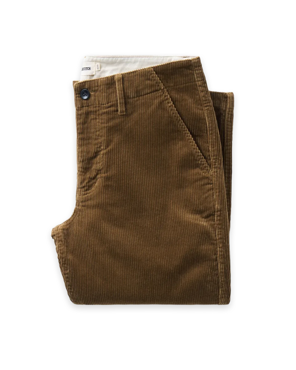 Taylor Stitch The Carnegie Pant in Bourbon Corduroy