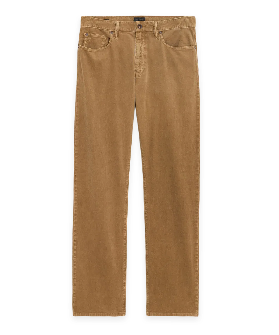 Todd Snyder Straight Fit 5-Pocket Corduroy Pant
