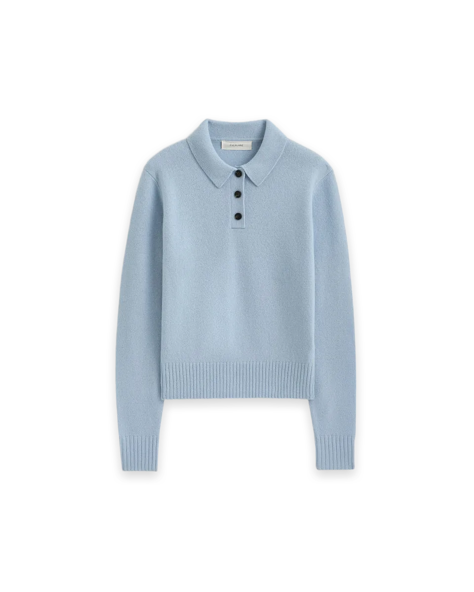 Everlane Shrunken Polo in Luxe Merino