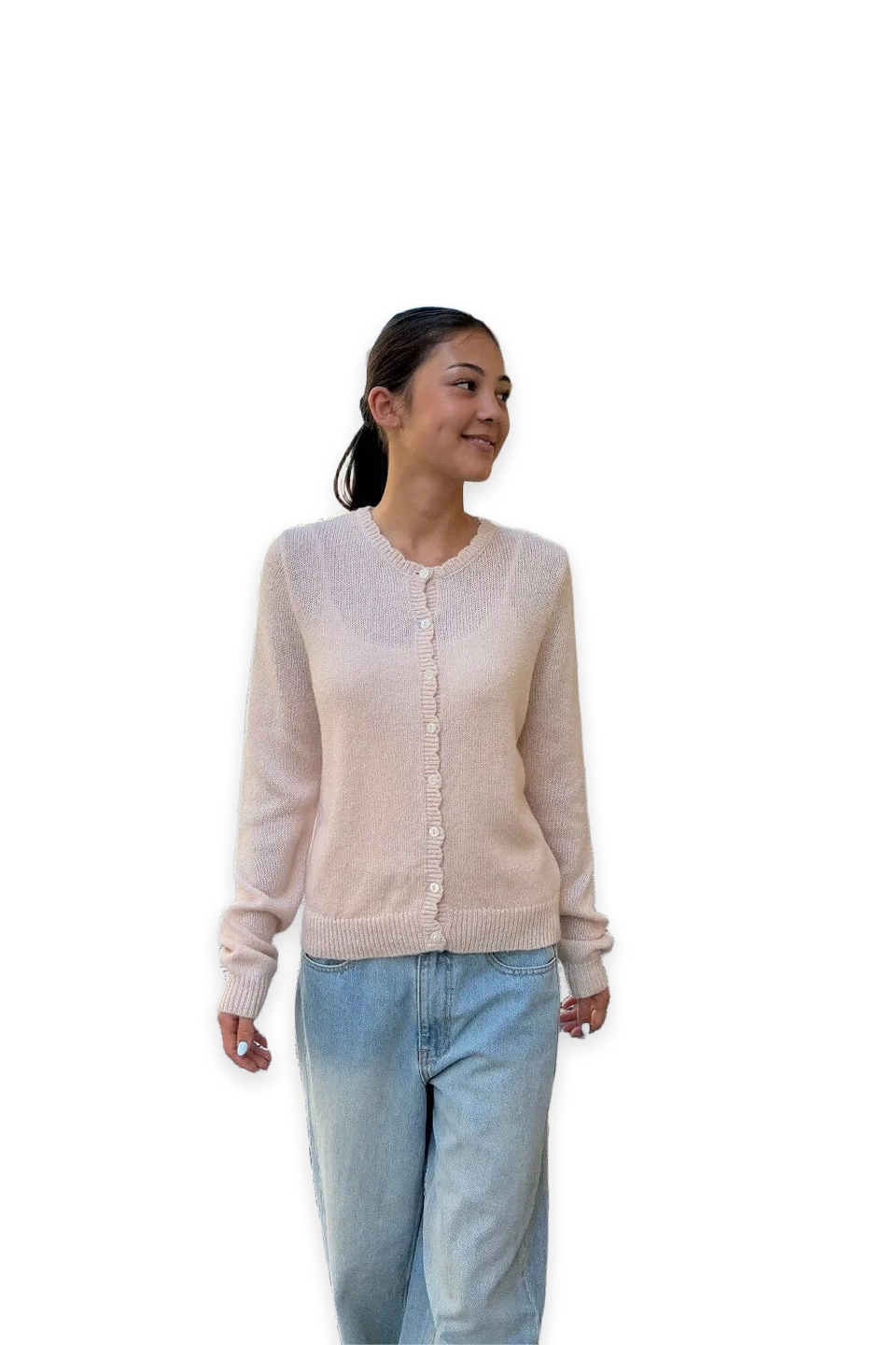 Brandy Melville Amalie Wool Cardigan