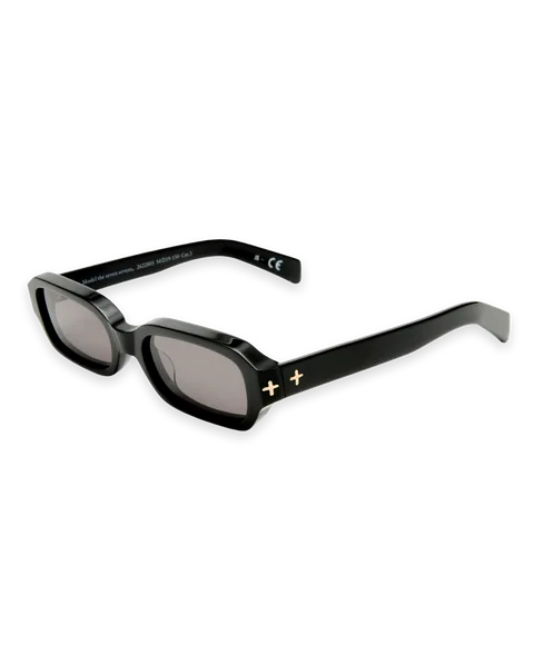 Ksubi THE SEVEN SEVENS SUNGLASSES BLACK GOLD