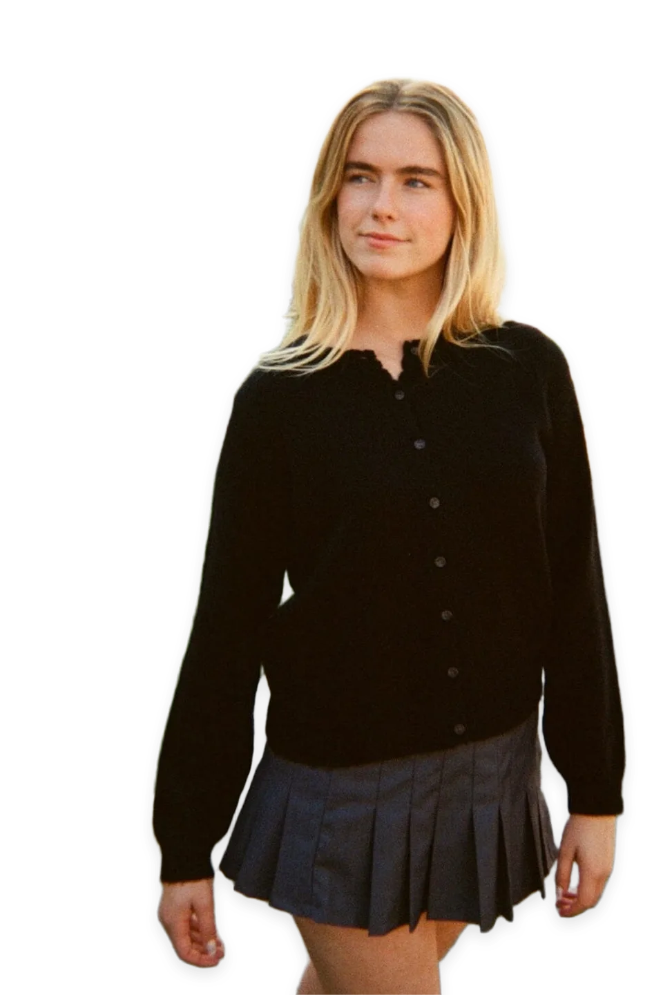 Brandy Melville Amalie Wool Cardigan