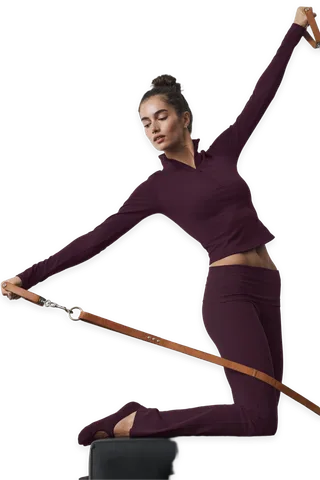 Alo ALO Softsculpt Precision 1/4 Zip Long Sleeve