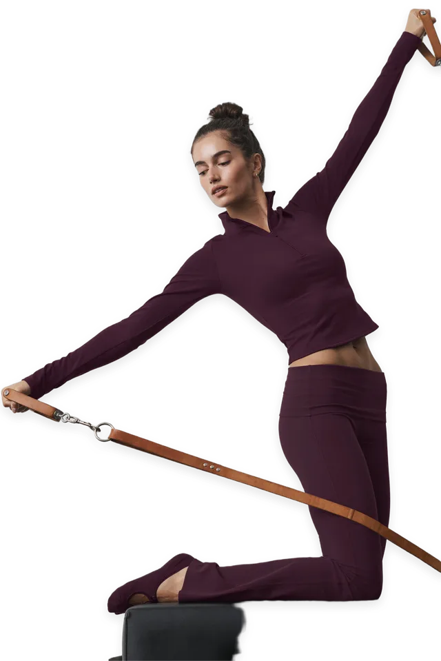 Alo ALO Softsculpt Precision 1/4 Zip Long Sleeve