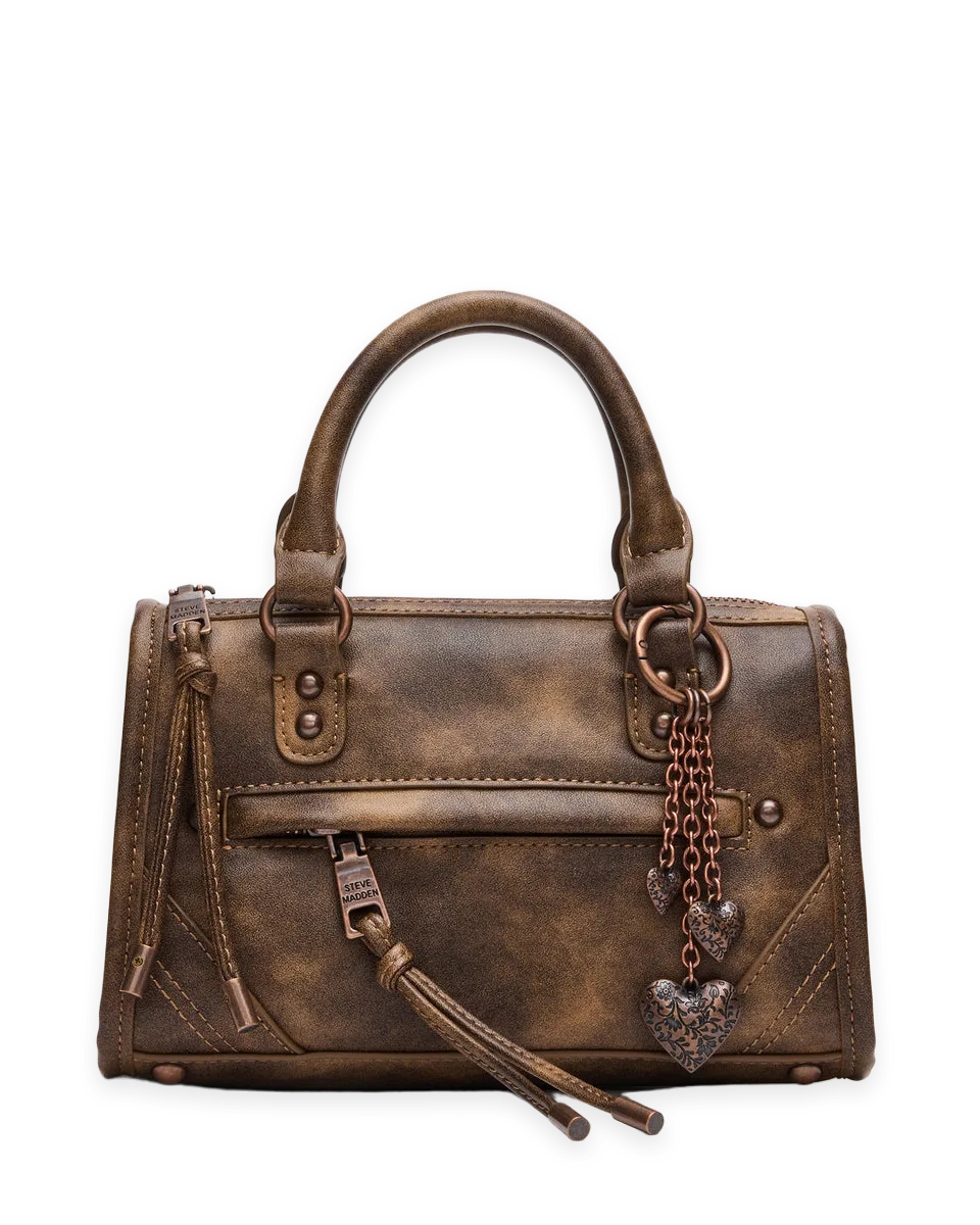 Steve Madden ELIDE BAG DISTRESSED BROWN