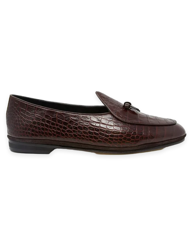 Rubinacci Todd Snyder x Rubinacci Croc Marphy Loafer
