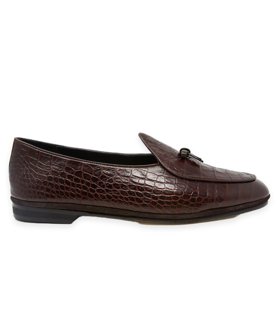 Rubinacci Todd Snyder x Rubinacci Croc Marphy Loafer