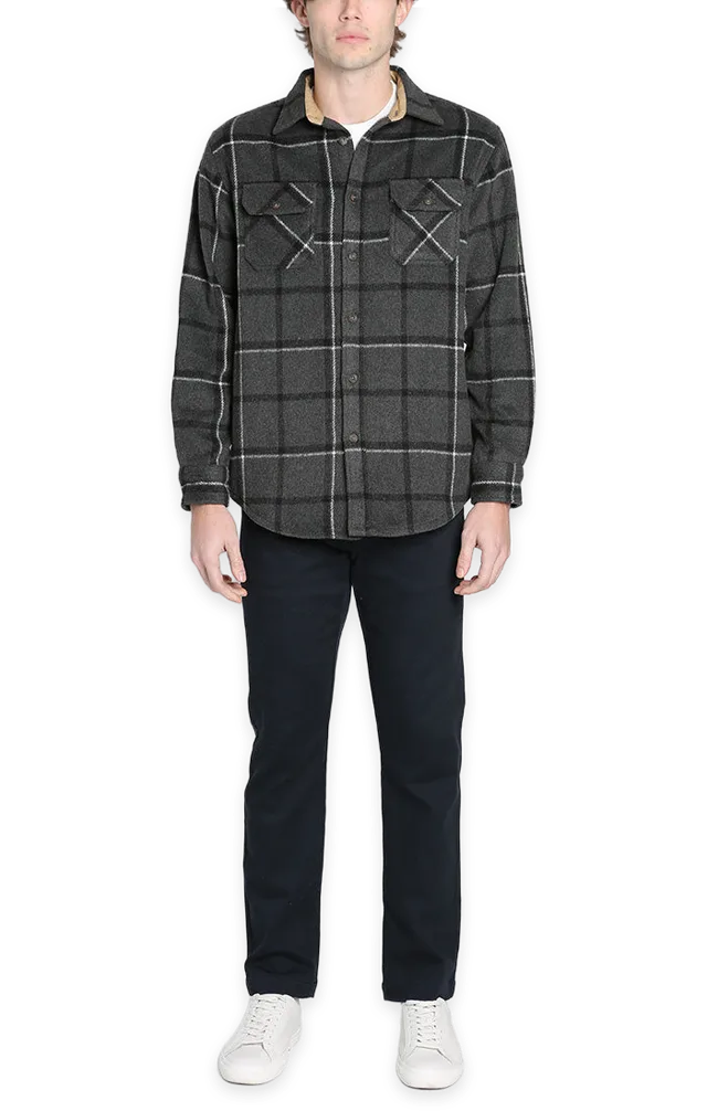 Jachs NY Plaid 2 Pocket Unlined Workshirt
