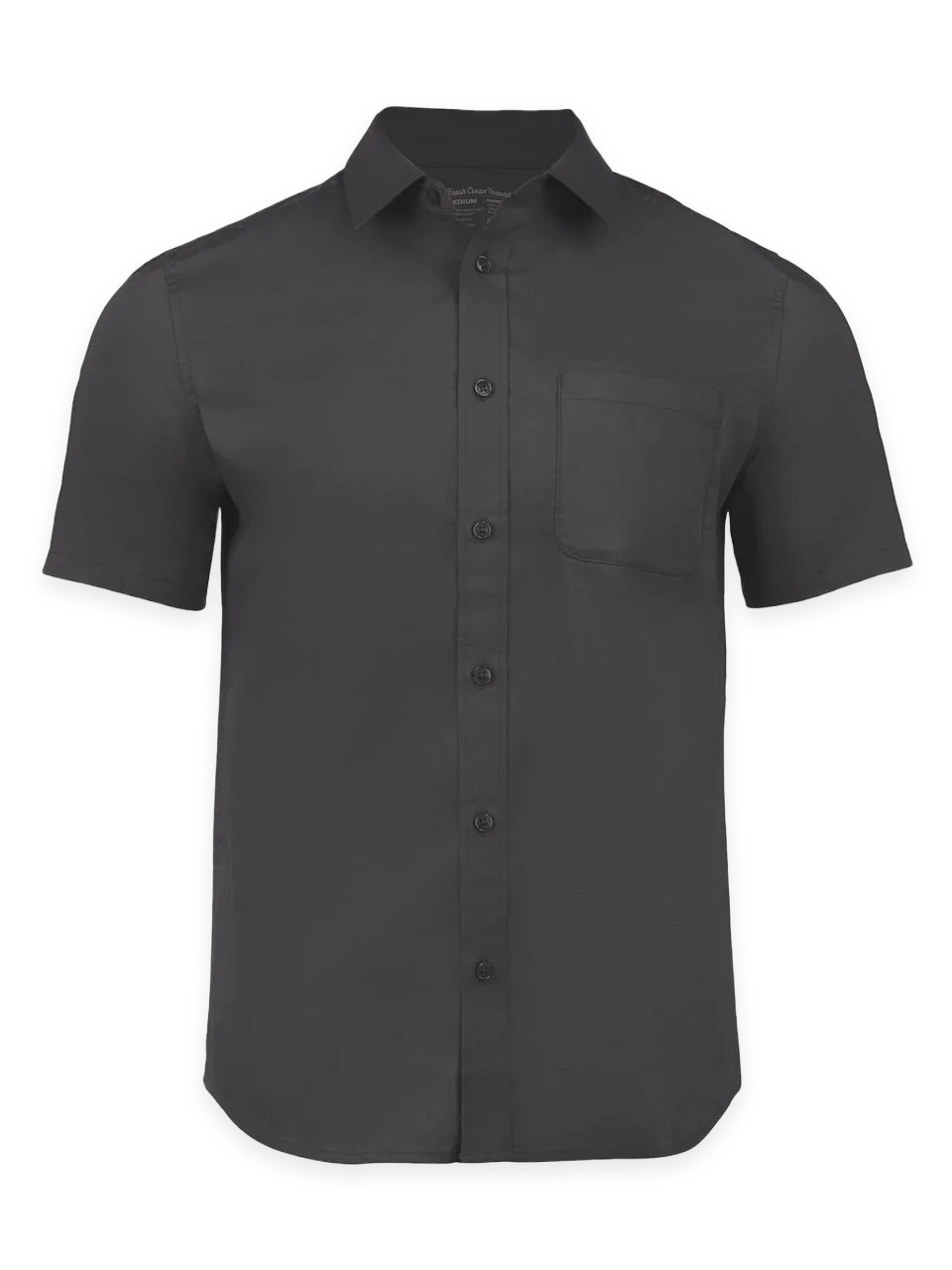 Fresh Clean Threads Vintage Black All Day Short Sleeve Shirt