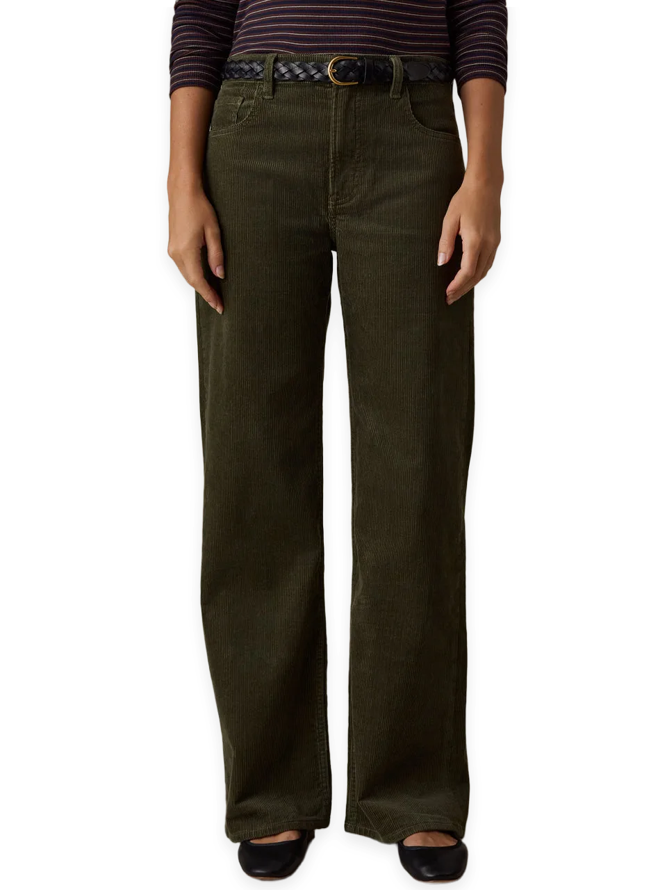 Faherty Heritage Cord 5-Pocket Pant · Ivy