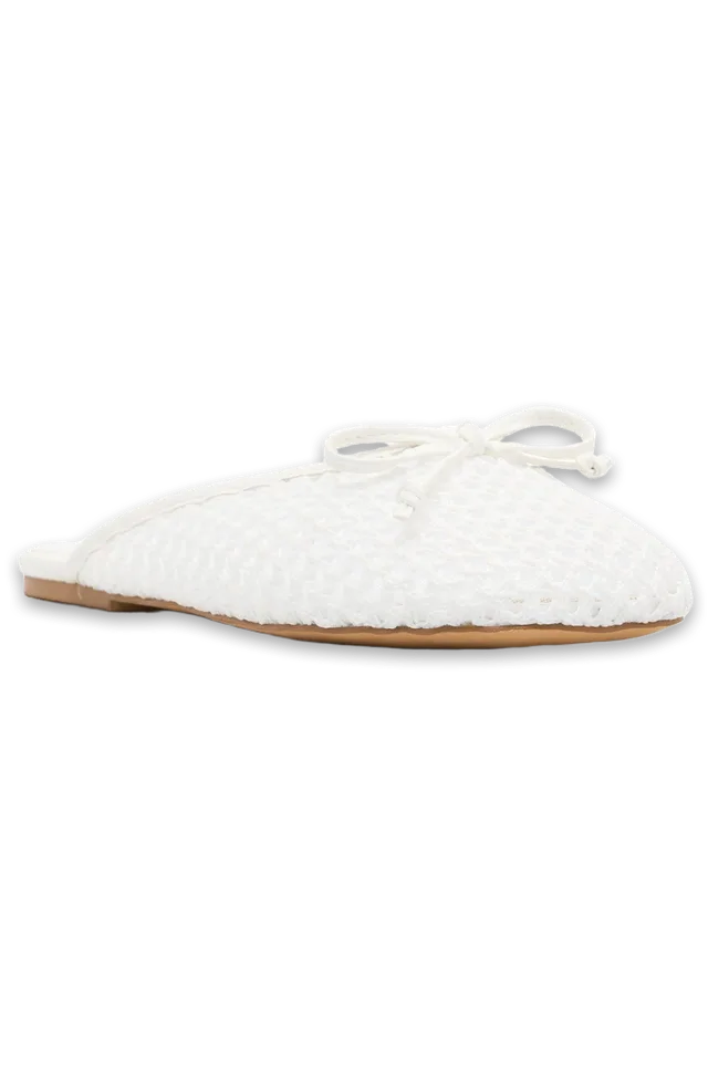 White Fox Malone Slides White