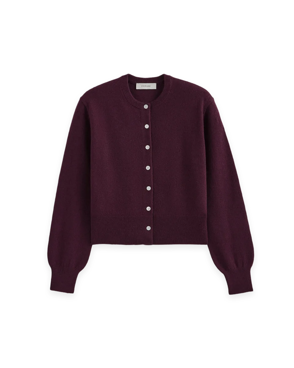 Everlane Cashmere Cropped Cardigan