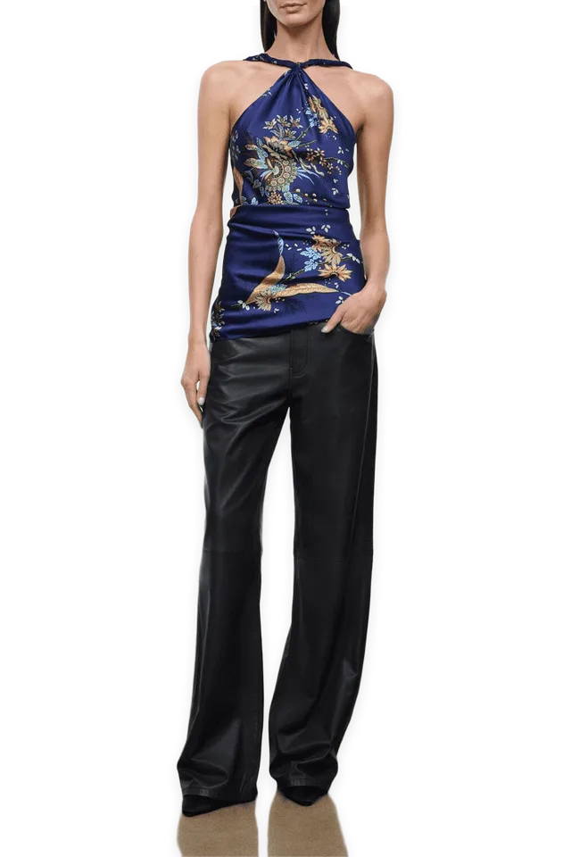 Staud Charli Silk Top