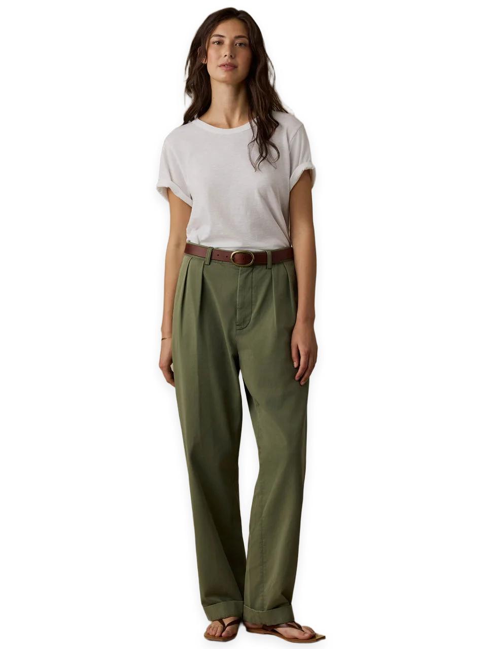 Faherty Seafarer Chino Pant · Clover