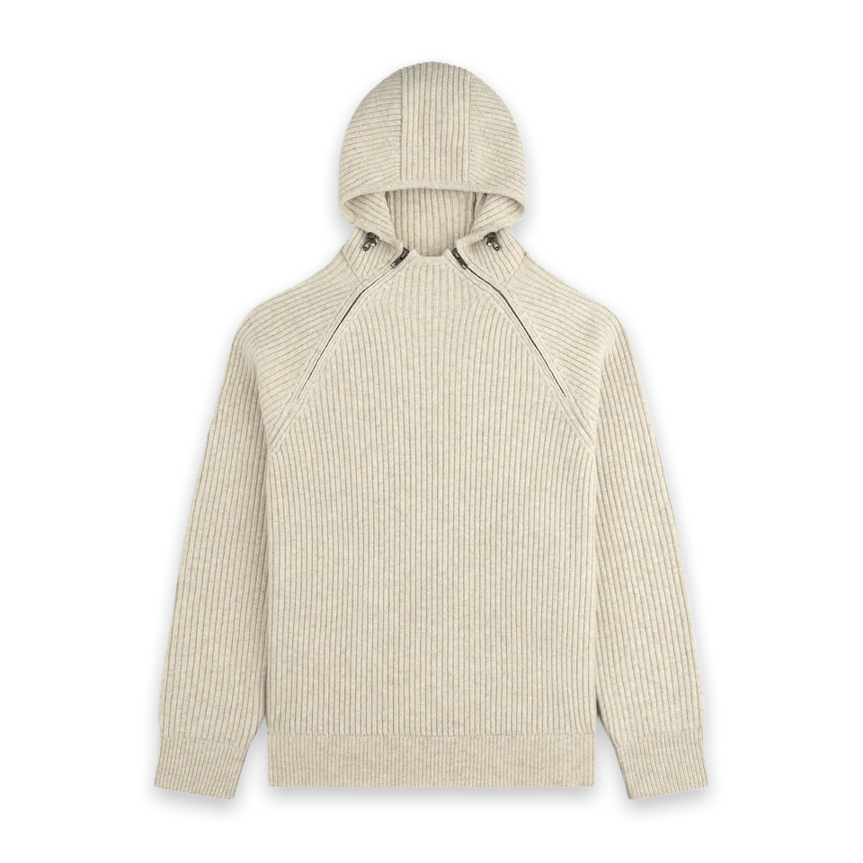 Aimé Leon Dore Wool Ribbed Knit Hoodie