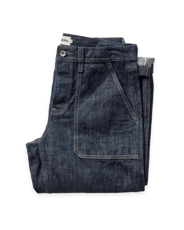 Taylor Stitch The Mariner Jean in Rinsed Organic Selvedge