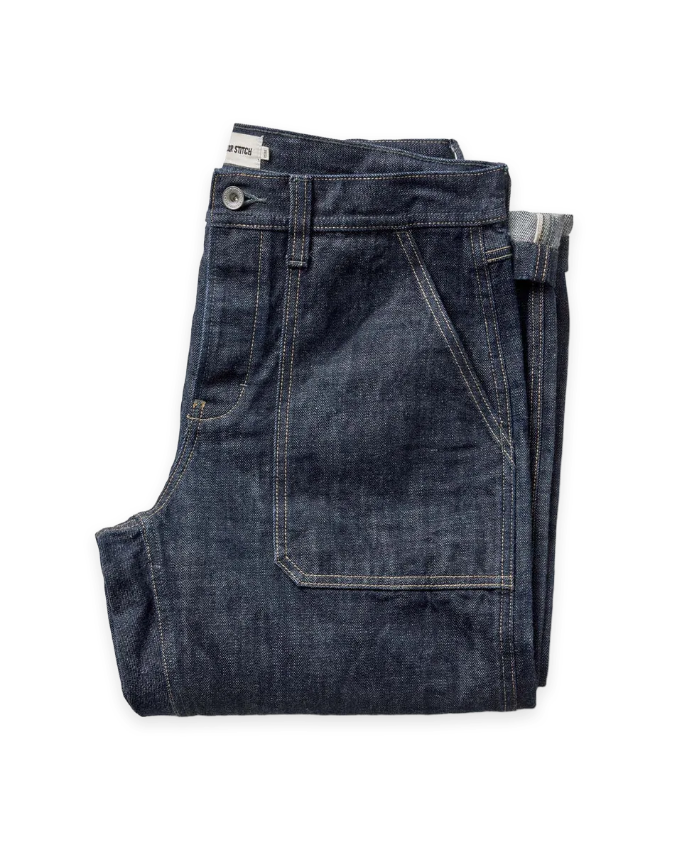Taylor Stitch The Mariner Jean in Rinsed Organic Selvedge