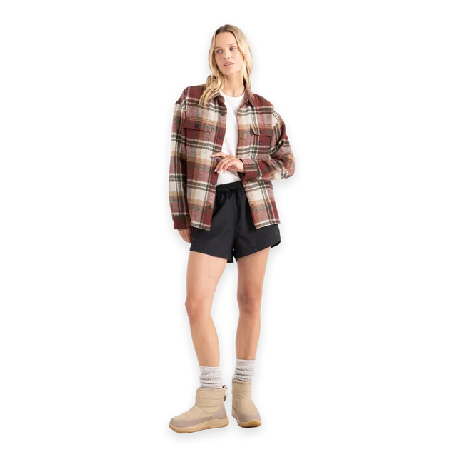 Roark Amberley Flannel · Sangria