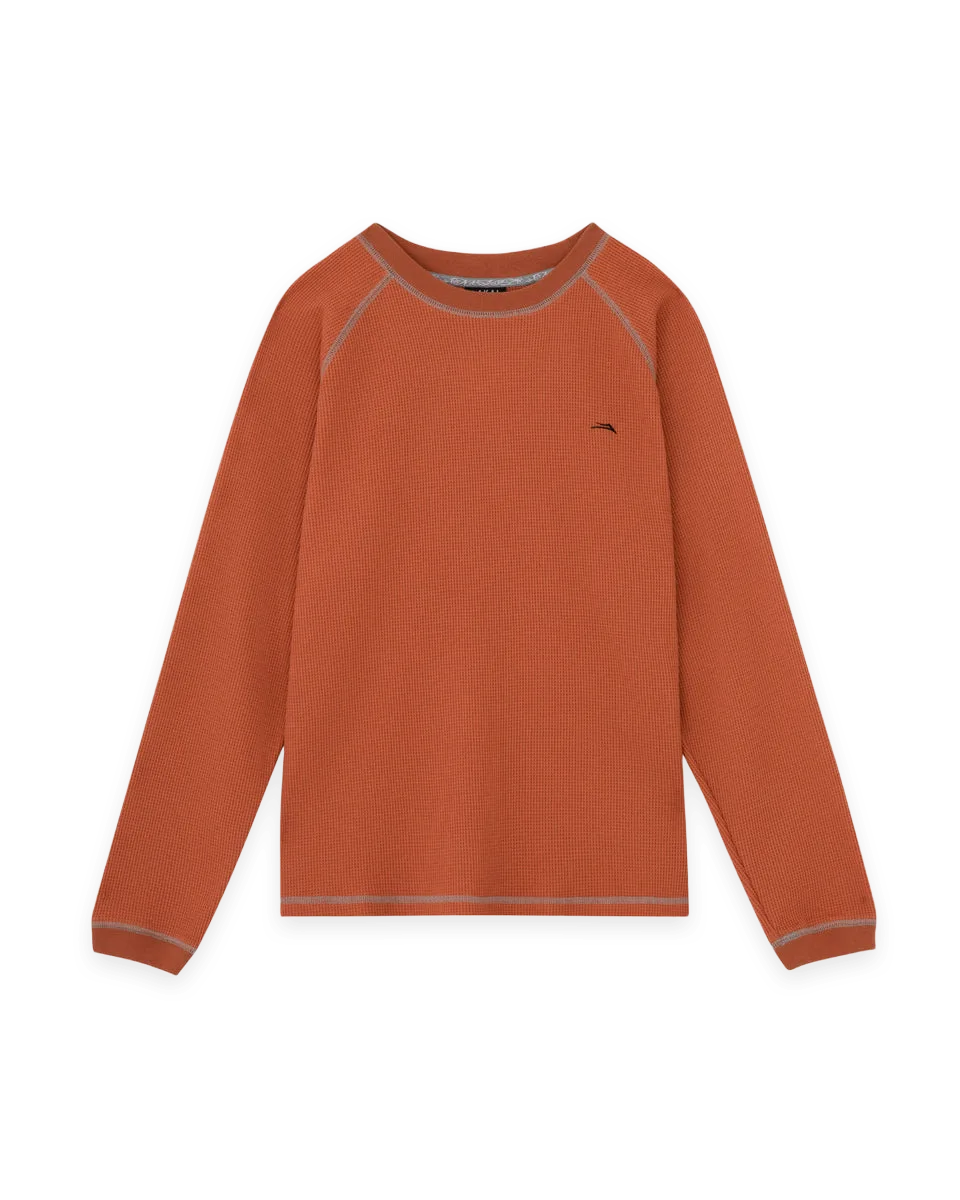 Lakai Longsleeve Raglan Waffle Shirt