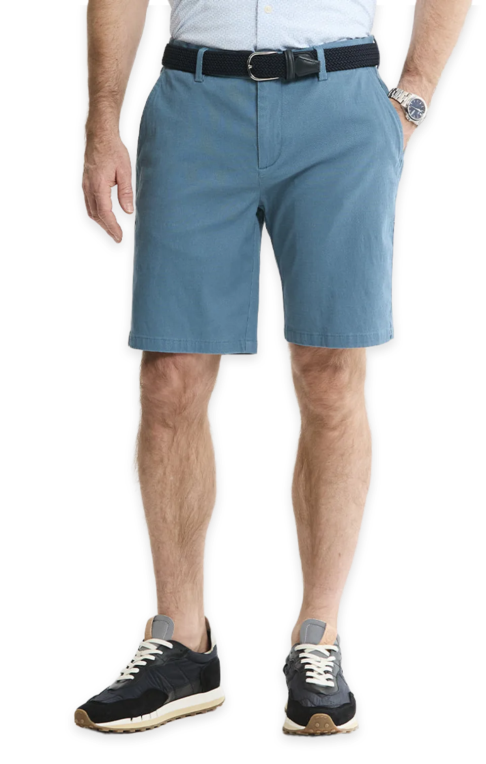 Jachs NY Cotton Silk Blend Stretch Shorts