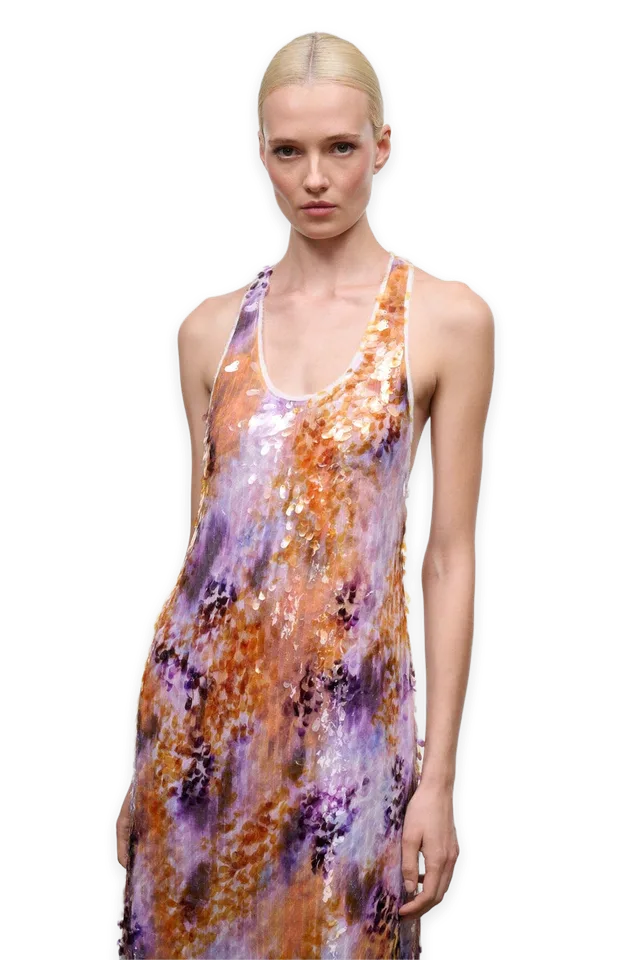 Staud Juanita Dress · Afterglow