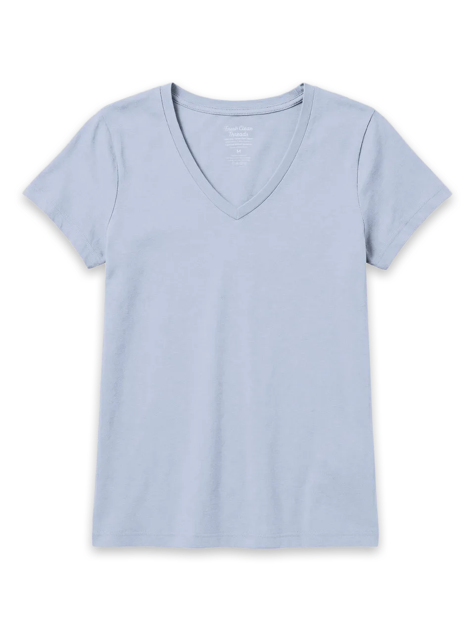 Fresh Clean Threads Icicle Everyday V-Neck Tee