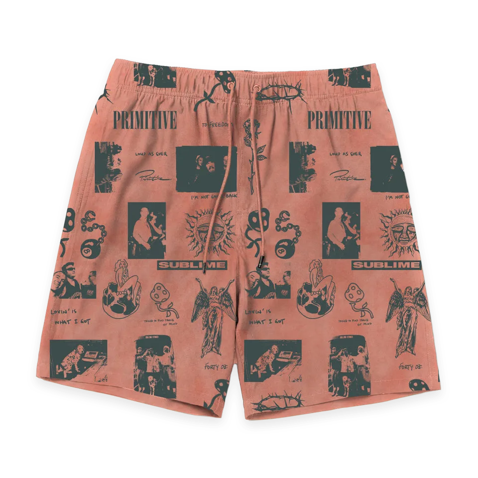 Primitive MOSAIC BOARDSHORT