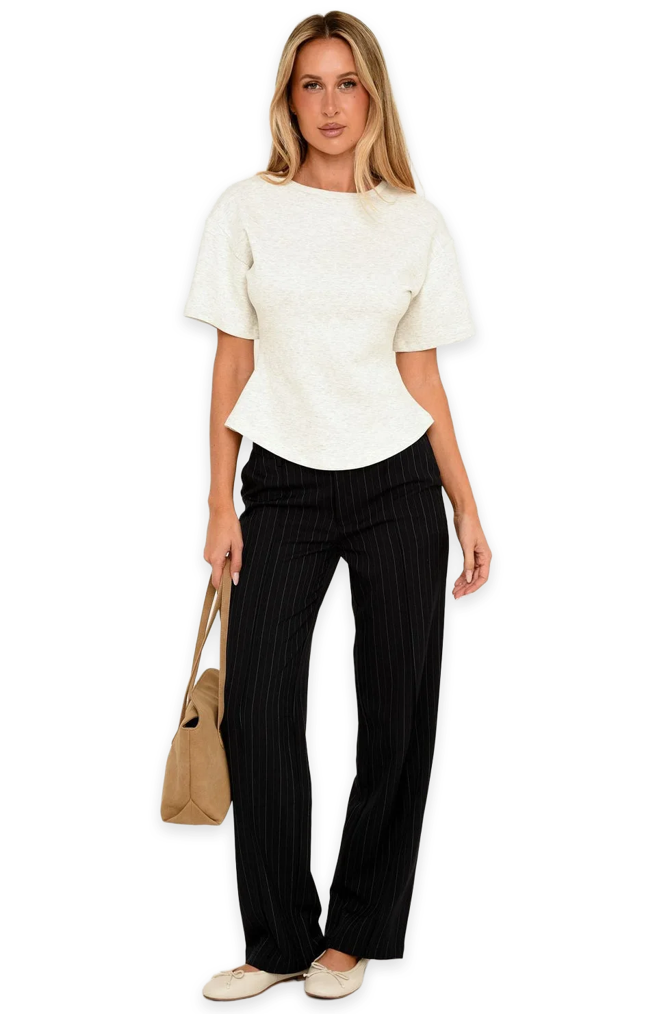 White Fox Still Winning Pants Navy Pinstripe, photo 3