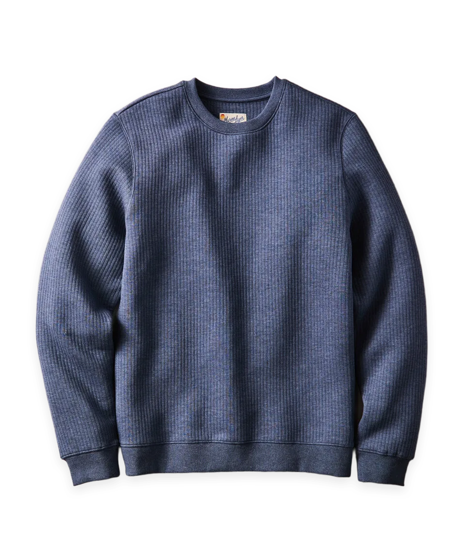 Marine Layer Corbet Quilted Crewneck