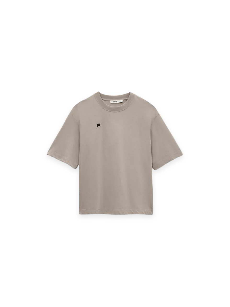 Pangaia Womens Oversized T-Shirt—Limestone Dust