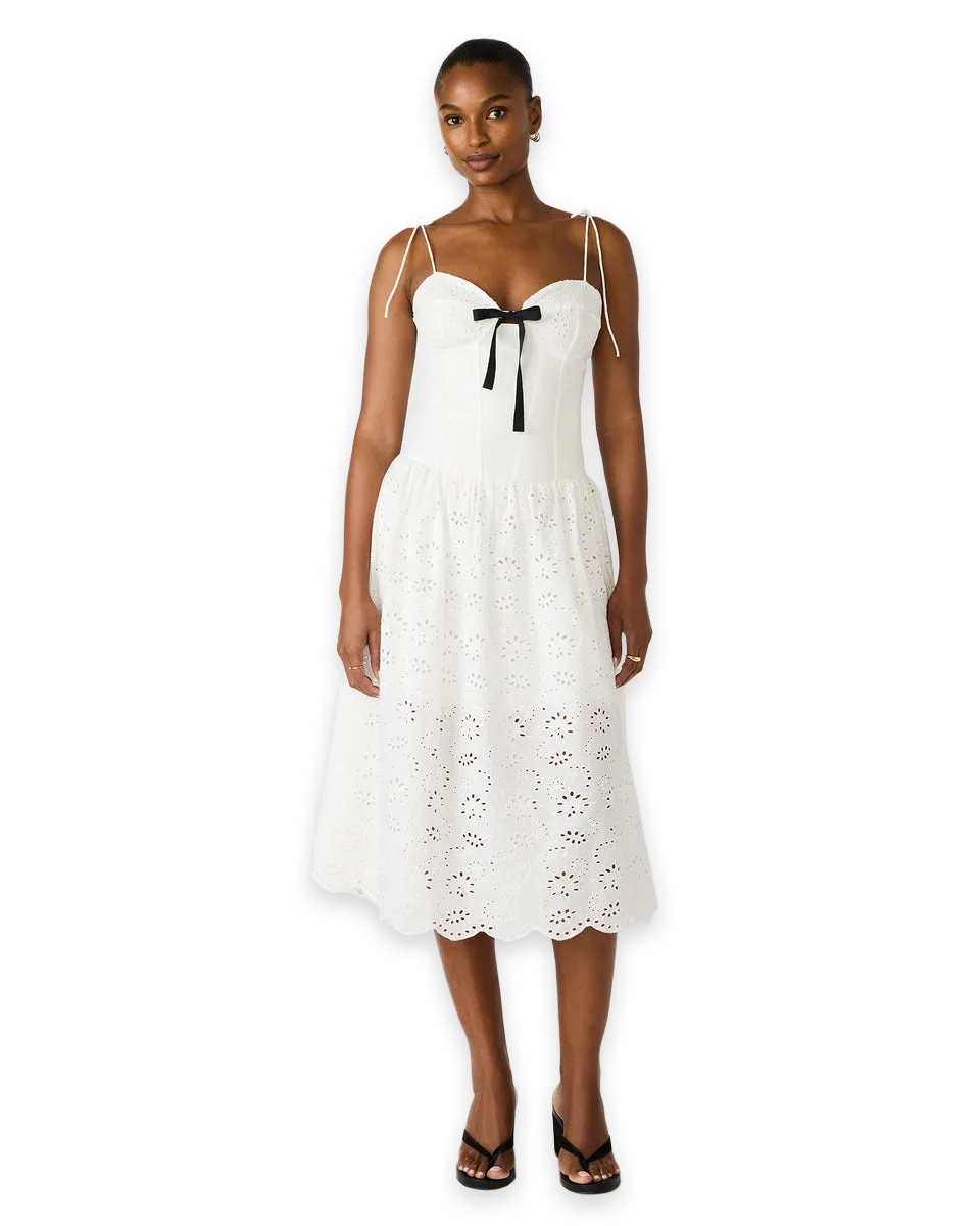 Steve Madden JULIARA DRESS WHITE