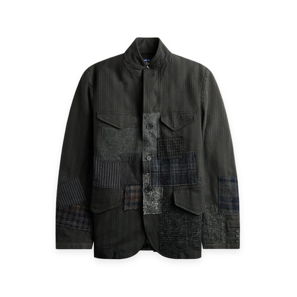 Junya Watanabe MAN Junya Watanabe MAN Patchwork Button Jacket