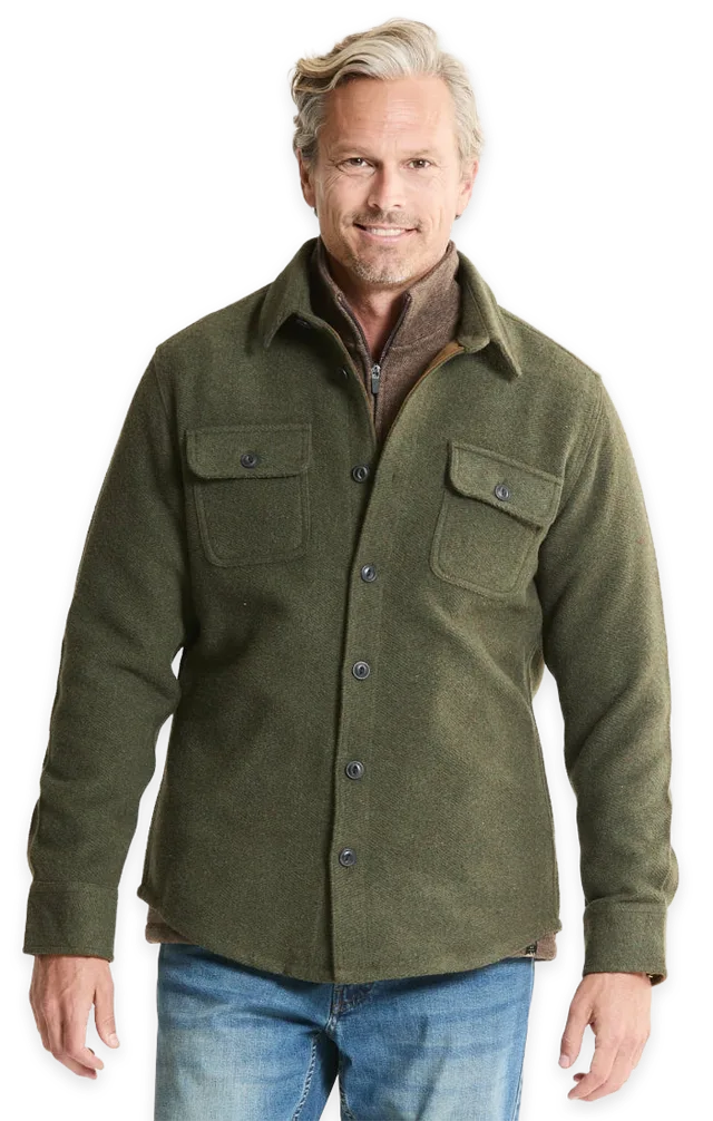Jachs NY Wool Blend Overshirt
