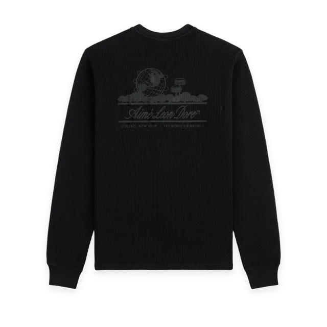 Aimé Leon Dore Long-Sleeve Unisphere Waffle Thermal