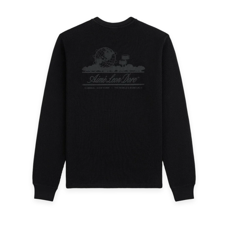 Aimé Leon Dore Long-Sleeve Unisphere Waffle Thermal