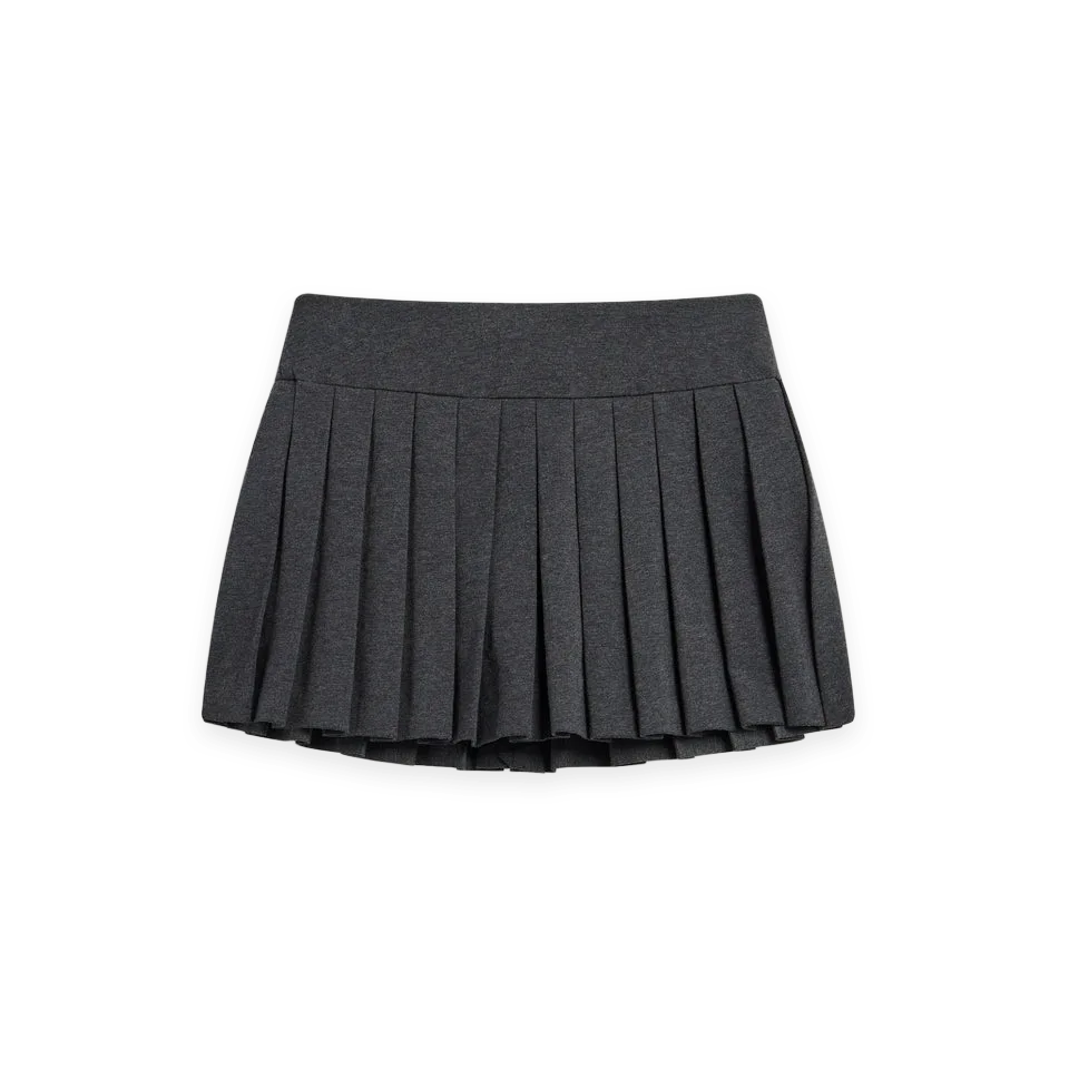 Norma Kamali Norma Kamali Pleated Pickleball Skirt