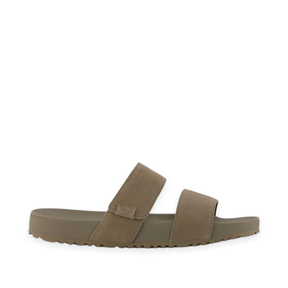 TOMS Mens Nico Sandal Dune Suede