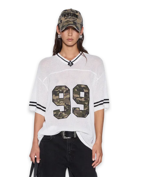Ksubi DERBY BOYFRIEND SS JERSEY CAMO SHELL