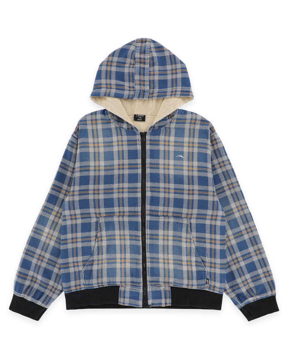 Lakai Thermal Lined Plaid Zip Up