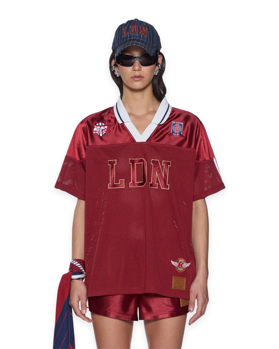 Ksubi LDN BOYFRIEND SS JERSEY GARNET