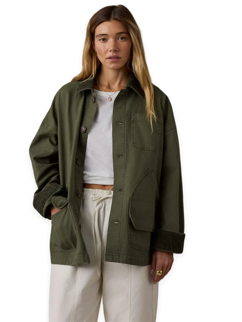 Faherty Sunwashed Canvas Barn Jacket