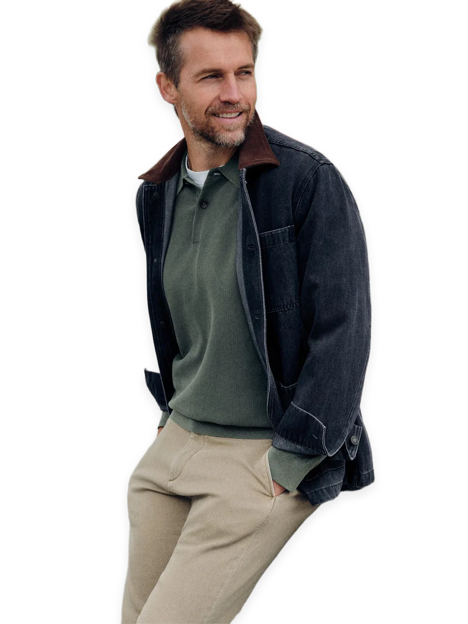 Faherty High Ridge Twill Studio Jacket