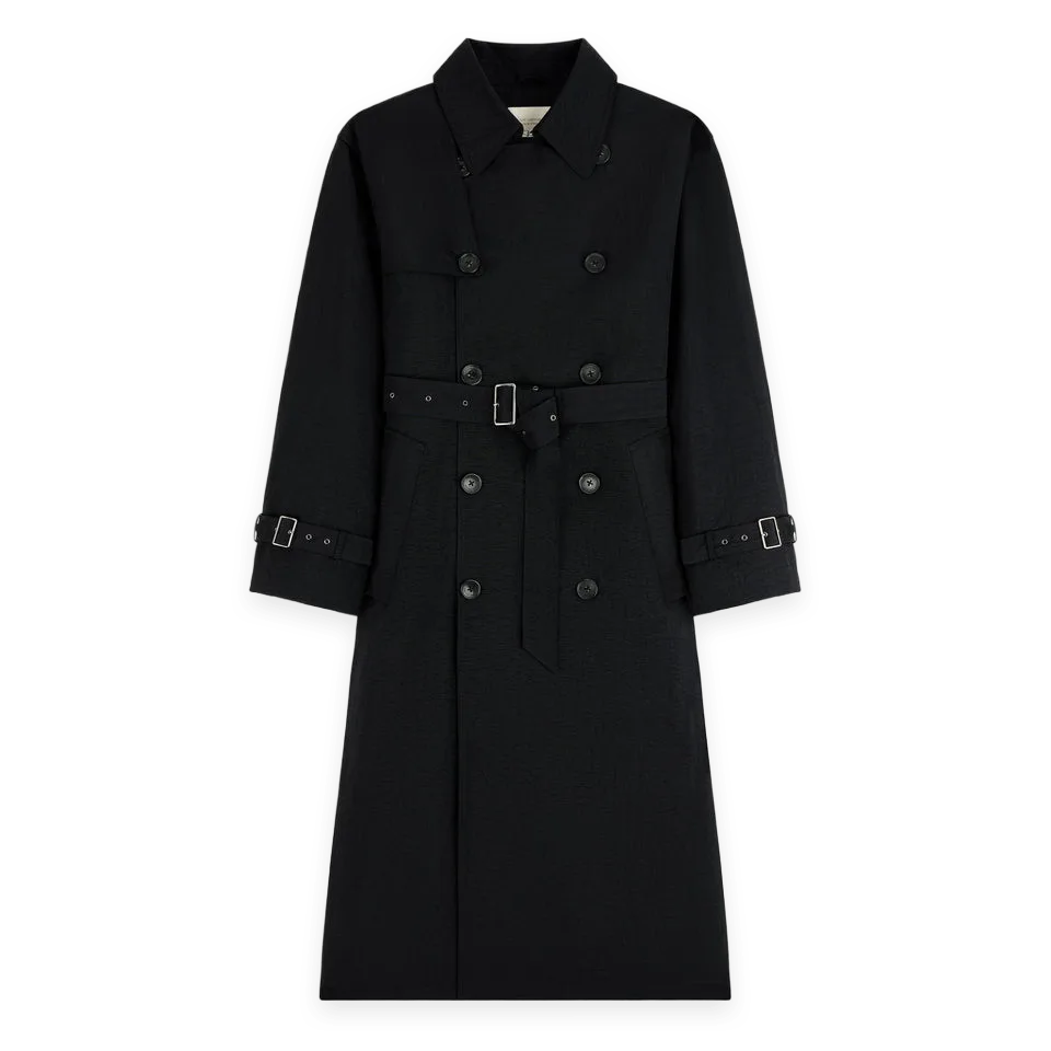 Aimé Leon Dore Double Breasted Nylon Trench Coat
