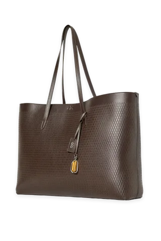 Alo ALO Leather Mesh Tranquility Tote