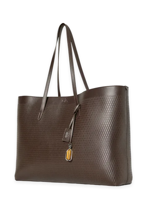 Alo ALO Leather Mesh Tranquility Tote