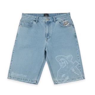 Primitive Santeria Denim Short