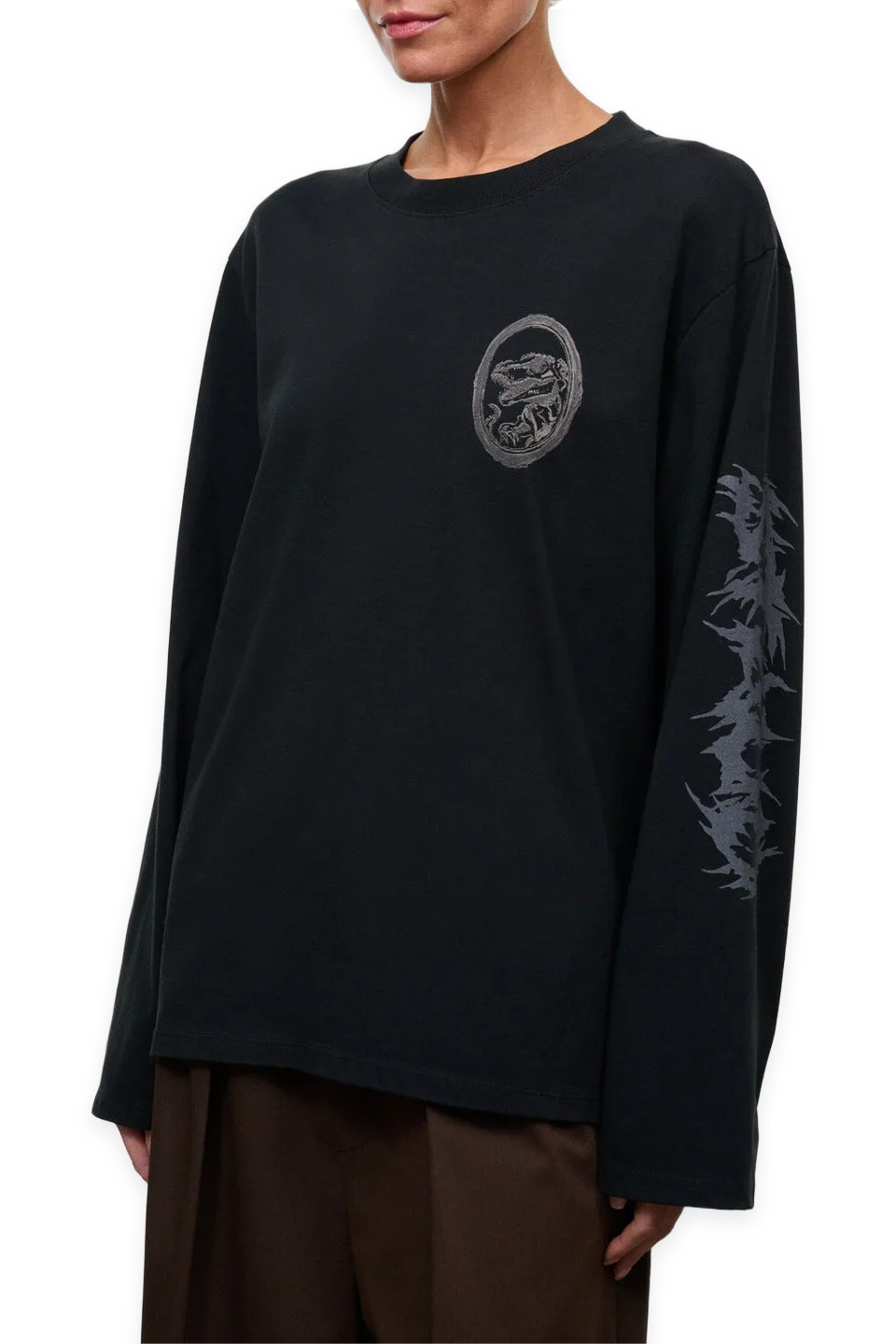 Staud Slate Long Sleeve Tee