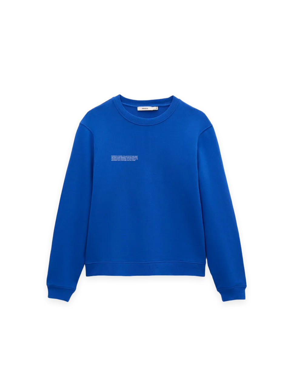 Pangaia Womens Midweight Sweatshirt—Gaia Blue
