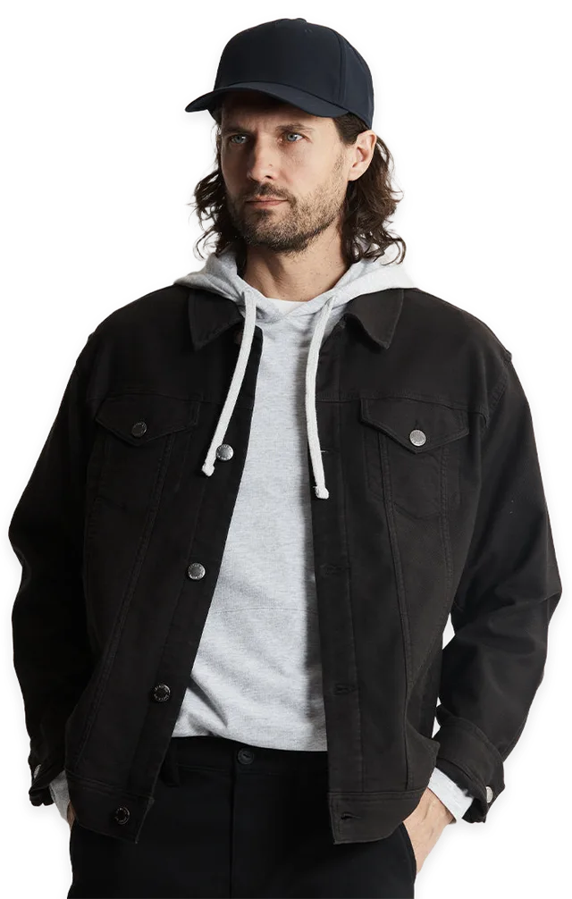 Jachs NY Vandam Twill Trucker Jacket