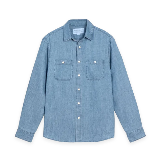 Thursday Boots Chambray Workshirt